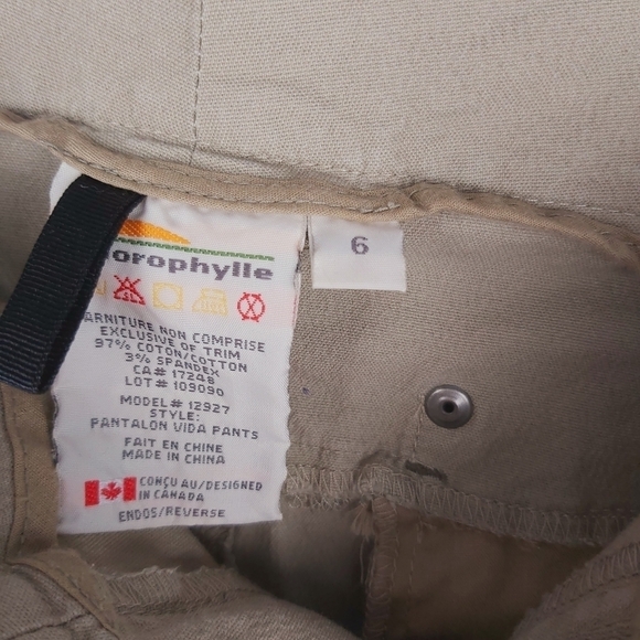 🍄3/50$🍄 CHLOROPHYLLE outdoor sports hiking pants - Picture 7 of 7